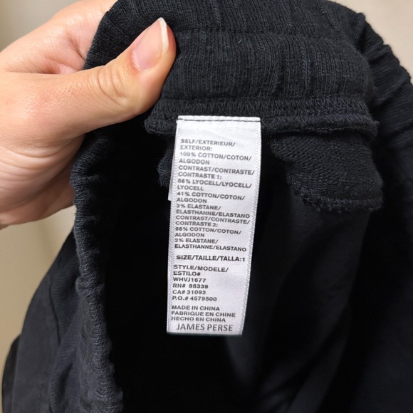 James Perse mixed media pant - Picture 6 of 6